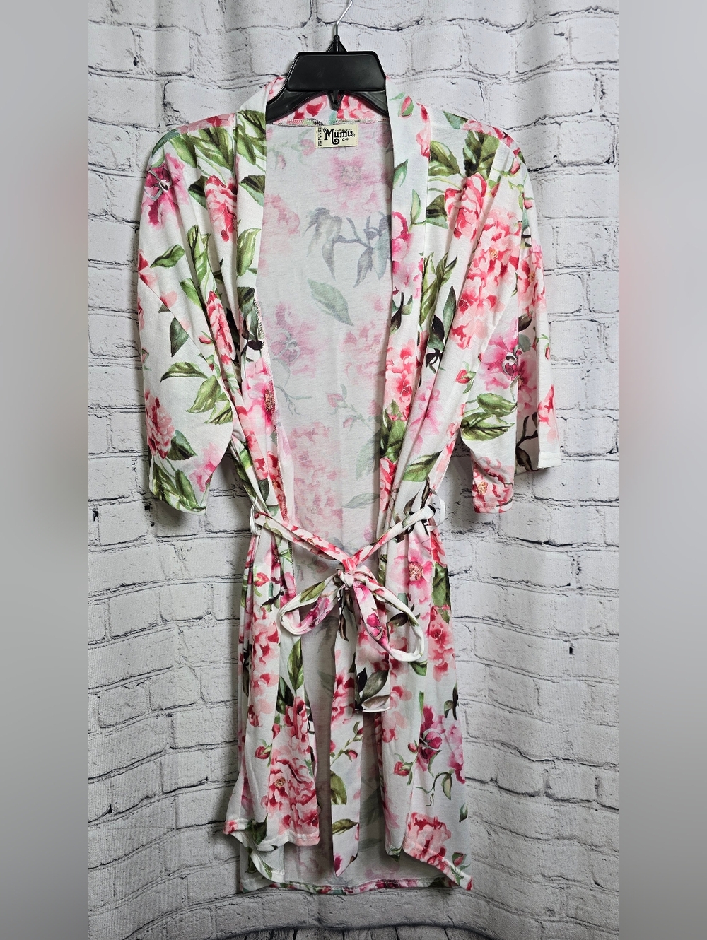 Show Me Your Mumu Floral Robe One Size‎